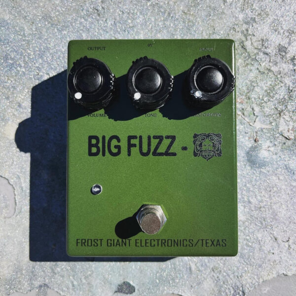 Green Bubble Fuzz Pedal